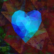 Abstract Heart N69