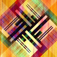 Abstract colorful geometric pattern N12