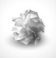 Crumpled Paper Ball N2