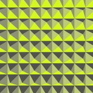 Abstract 3d geometric pattern Polygonal background Vector illustration
