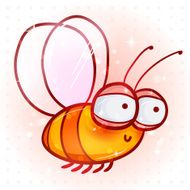 Cute Cartoon Bee N15