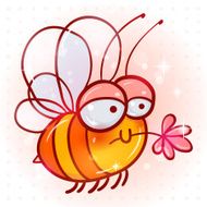 Cute Cartoon Bee N17