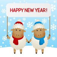 New Year sheep N4