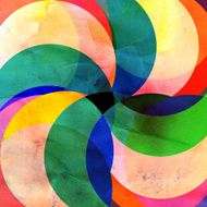 abstract multicolored pattern N2