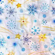 winter retro graphic pattern