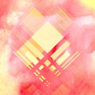 Abstract colorful geometric pattern N14