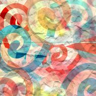 abstract background of scrollwork N2