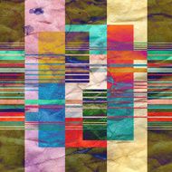 Abstract geometric pattern N267