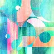 Abstract geometric pattern N270
