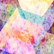 Abstract geometric pattern N274