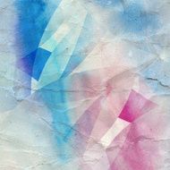 colorful crumpled paper