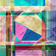 Abstract geometric pattern N277