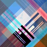 Abstract geometric pattern N279
