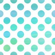 Seamless watercolor pattern with polka dots N5