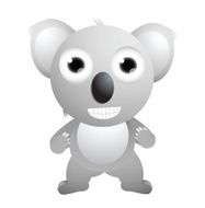 Cute Koala Cartoon N3