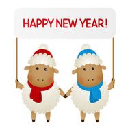 Cute sheep with paper plate N2