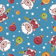 Pattern Happy New Year