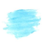 Blue watercolor brush strokes N4