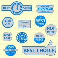 Vector seals-stickers set N8