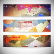 Set with polygonal abstract shapes circles lines and triangles Triangle N12