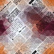 Imitation of newspaper