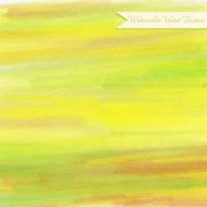 Green and yellow watercolor texture N4