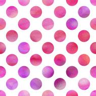 Seamless pink watercolor pattern N3