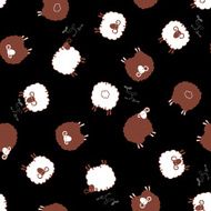 pattern of pretty sheep N2