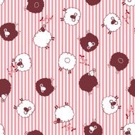 pattern of pretty sheep N3