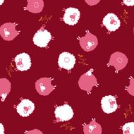 pattern of pretty sheep N5