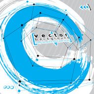 Grunge and technical abstract connection vector background N2