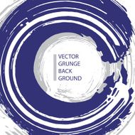 Grunge brushes vector background illustration made with ink brush N2