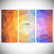 Set with polygonal abstract shapes circles lines and triangles Triangle N22