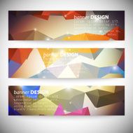 Set with polygonal abstract shapes circles lines and triangles Triangle N24