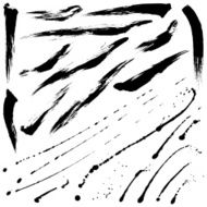 Splatter brushes and Brush Strokes N3