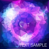Blue purple pink Abstract Background Vector