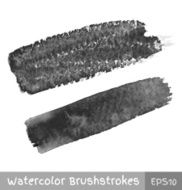 Gray Watercolor Brush Strokes