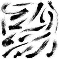 Brush strokes N28
