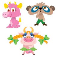 Several Cute Monsters