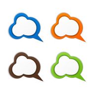 clouds with realistic shadow template for filling N2