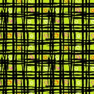 Vintage striped pattern with brushed lines N15