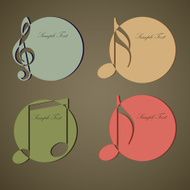 Vintage Music circle label
