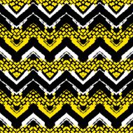 Chevron hand painted vector seamless pattern N3