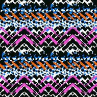 Grunge hand painted vector seamless pattern