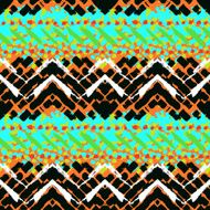 Grunge hand painted vector seamless pattern N2