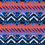 Grunge hand painted vector seamless pattern N3