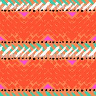 Grunge hand painted vector seamless pattern N5