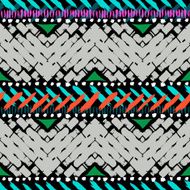 Grunge hand painted vector seamless pattern N6