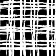 Hand painted plaid pattern N3