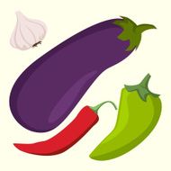 Vegetables Vector illustration N4